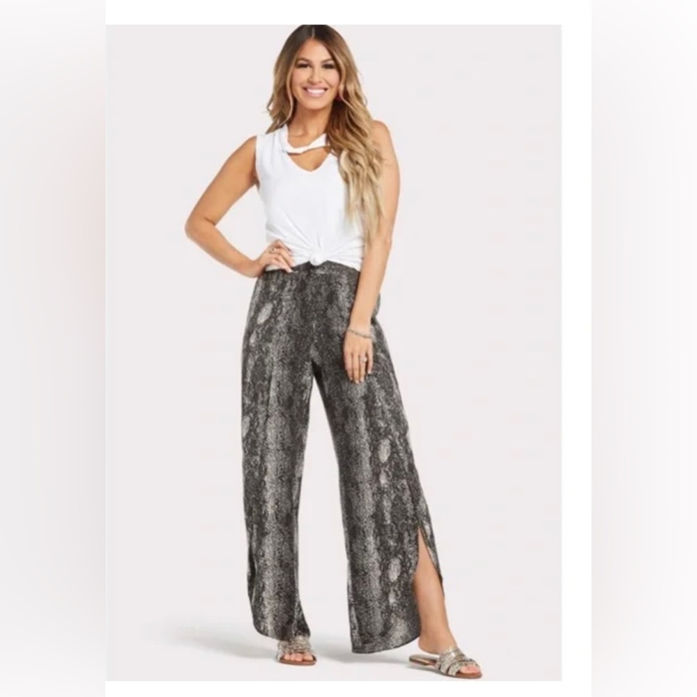 Evereve Pants | Peyton Jensen by Evereve Split Front Whitney Pants| Size: XL